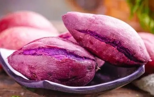 紫薯有降压减肥功效
