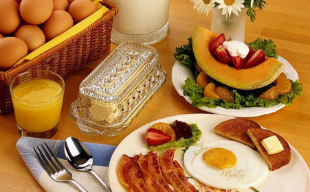 早餐不能缺少蛋白质