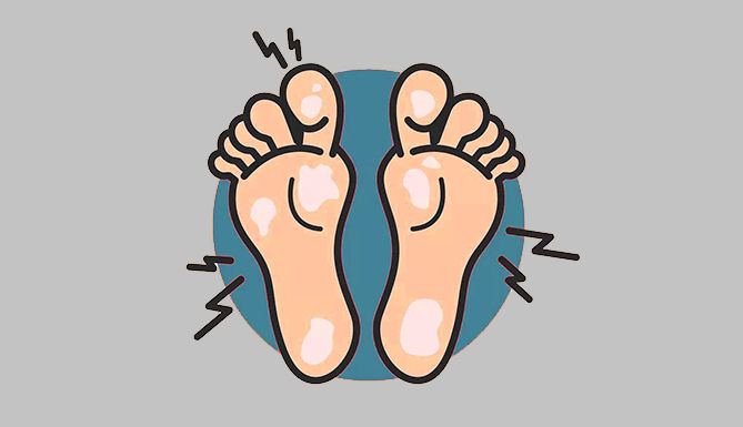 细菌感染导致脚气