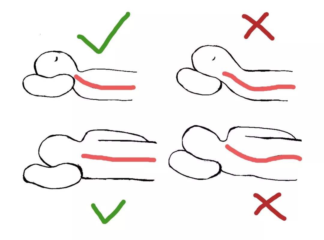 错误的睡姿